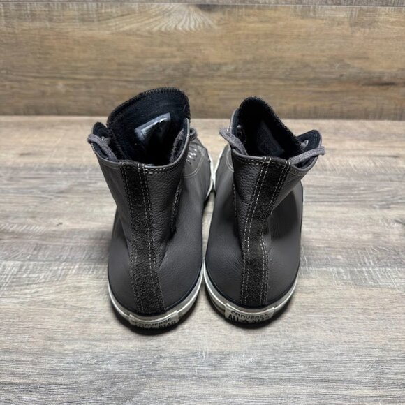 Converse Chuck Taylor Light Brown Leather High Top Sneakers Men's Size 11.5 - Picture 3 of 7